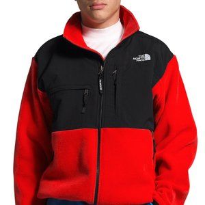 The North Face DENALI 2.0 Mens Small Red/Black Recycle Polartec Fleece